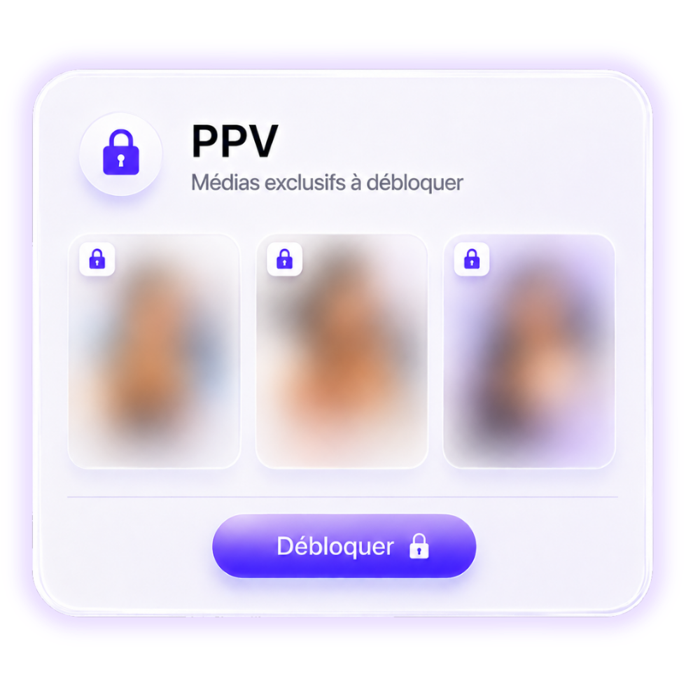 Contenus PPV exclusifs sur Addikme